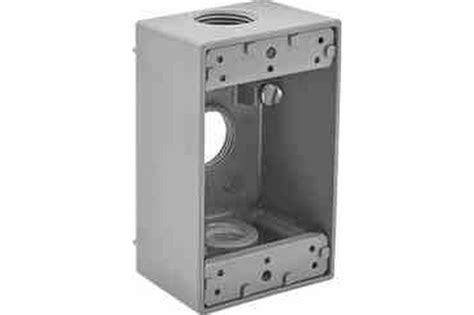 single gang metal cut in electrical box|single gang weatherproof outlet box.